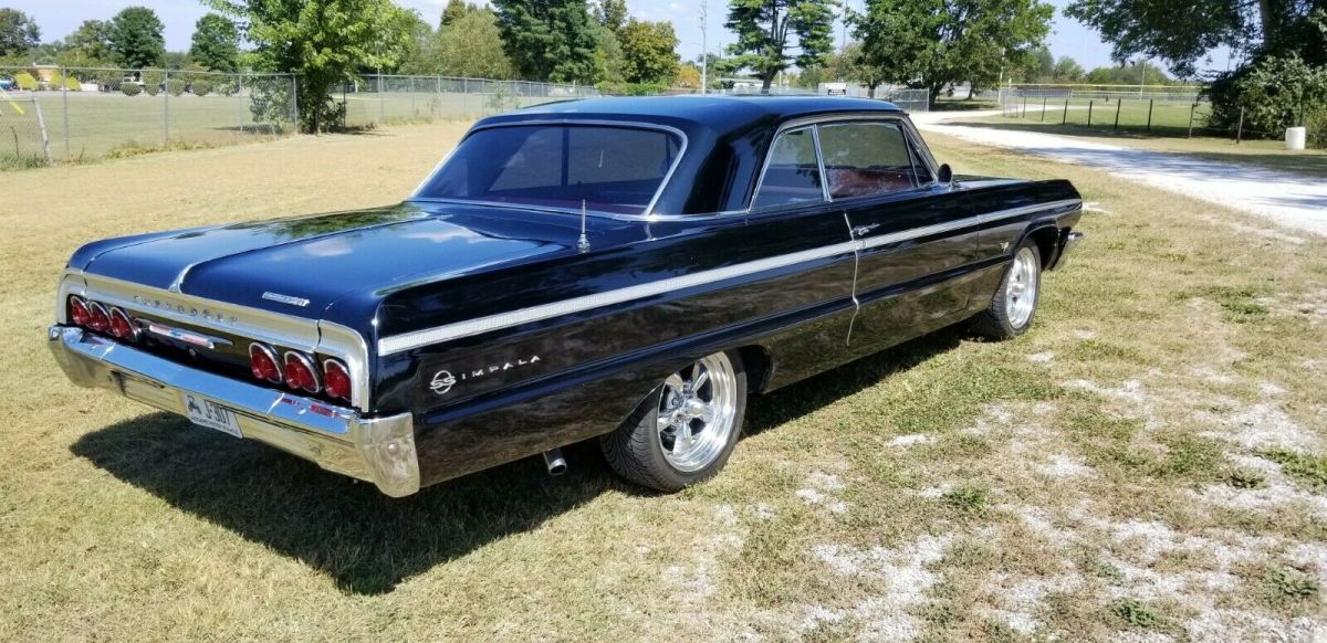 1964 Black Chevrolet Impala Coupe