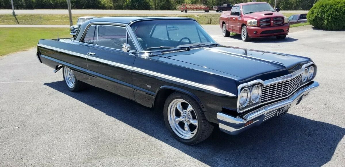 1964 Black Chevrolet Impala Coupe