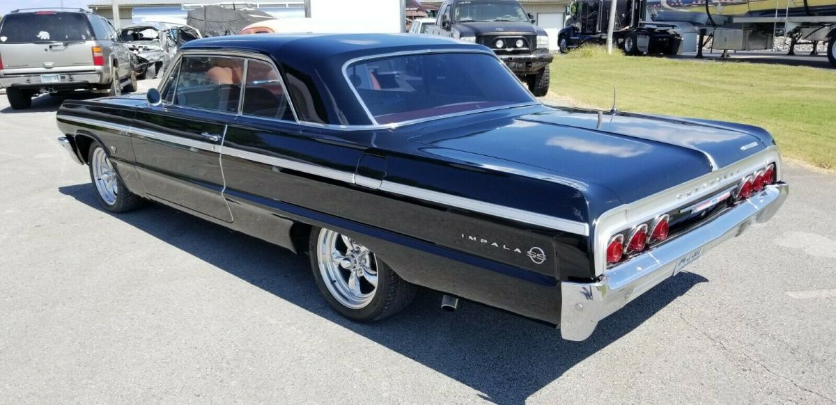 1964 Black Chevrolet Impala Coupe
