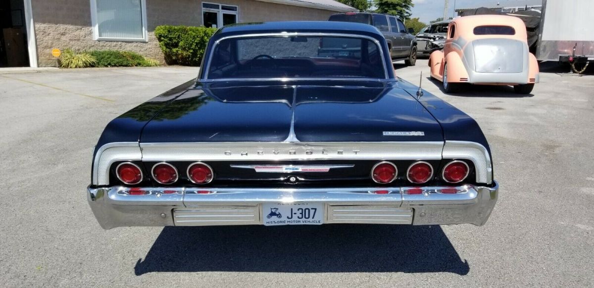 1964 Black Chevrolet Impala Coupe