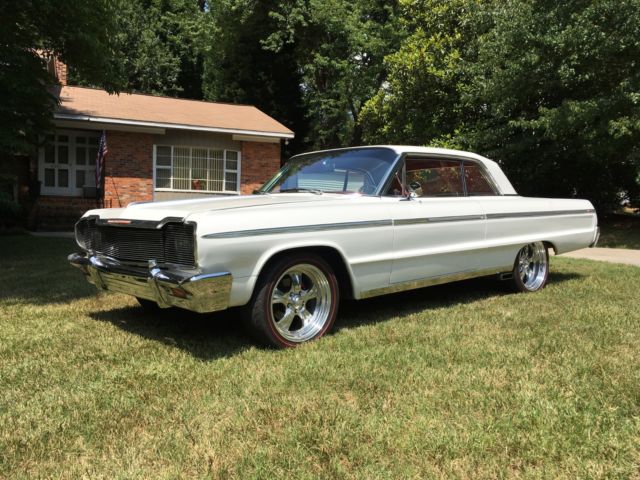 1964 White Chevrolet Impala Coupe
