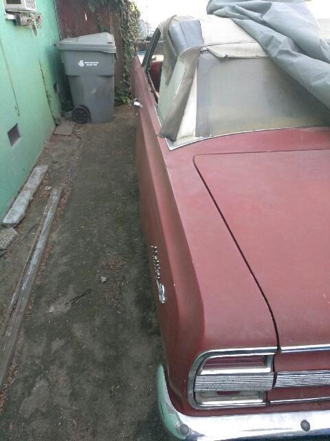 1964 Red Chevrolet Malibu Convertible