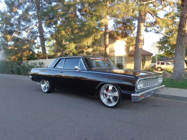 1964 Black Chevrolet Malibu Coupe