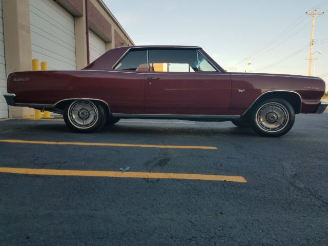 1964 Red Chevrolet Malibu Coupe