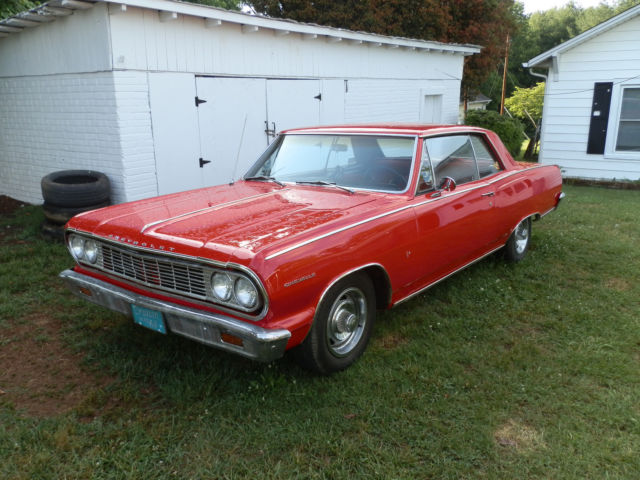 1964 Red Chevrolet Malibu Coupe