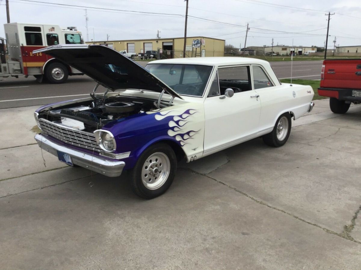 1964 White Chevrolet Nova Coupe