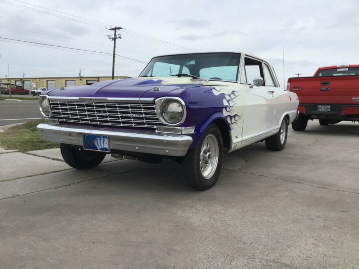 1964 White Chevrolet Nova Coupe