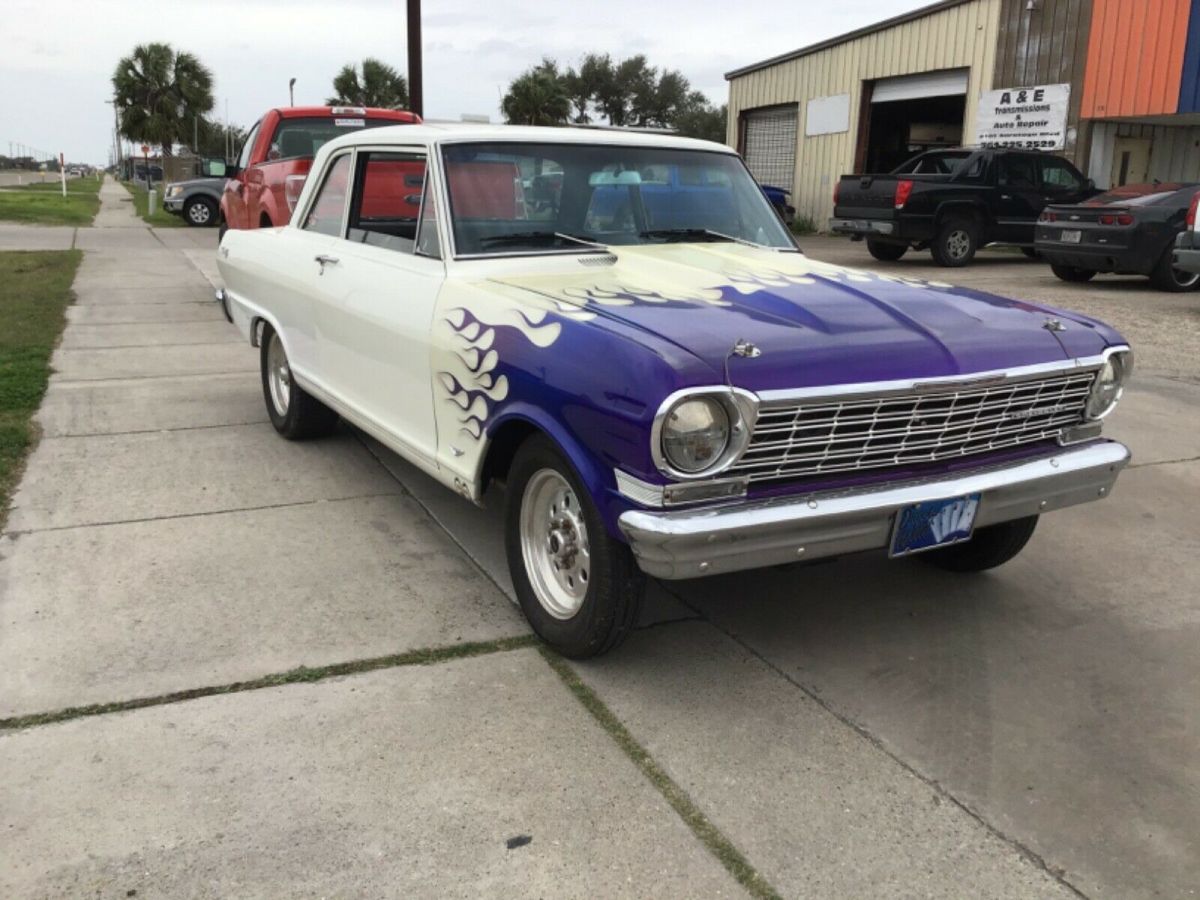 1964 White Chevrolet Nova Coupe