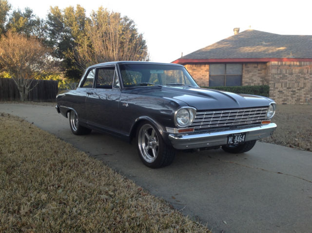 1964 Gunmetal Grey Chevrolet Nova Sedan
