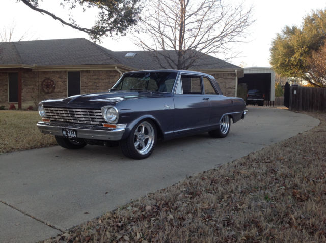1964 Gunmetal Grey Chevrolet Nova Sedan
