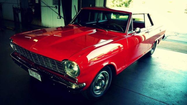 1964 Super Red metallic Chevrolet Nova Coupe
