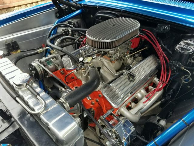 1964 Blue Chevrolet Nova 2 door coupe