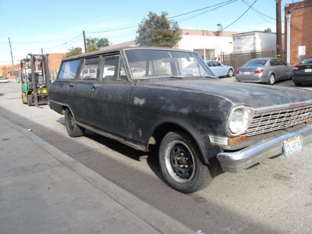 1964 Black Chevrolet Nova