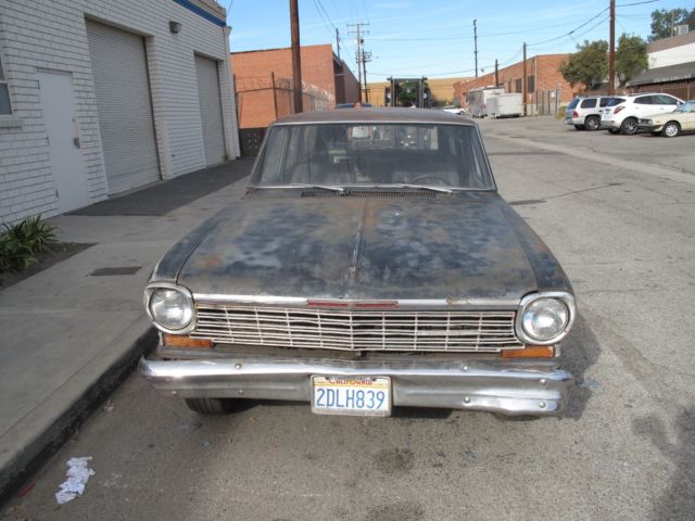1964 Black Chevrolet Nova