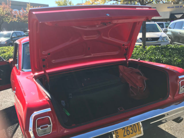 1964 Red Chevrolet Nova Coupe