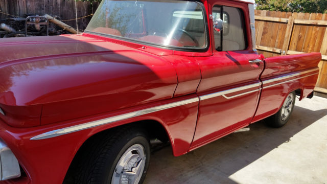 1964 white Chevrolet C-10 Long bed