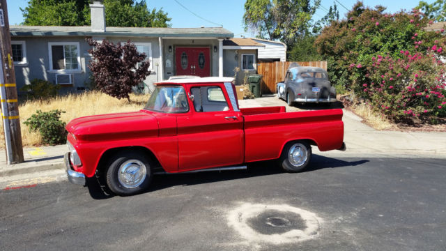 1964 white Chevrolet C-10 Long bed