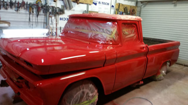 1964 white Chevrolet C-10 Long bed