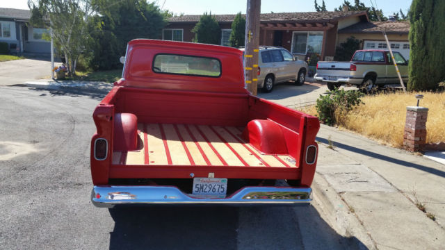 1964 white Chevrolet C-10 Long bed