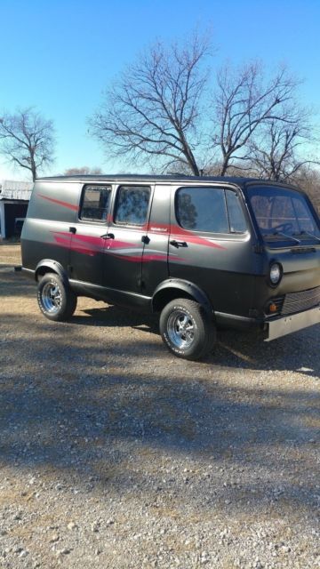 1964 Black Chevrolet van Van Camper