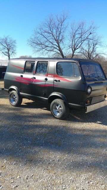 1964 Black Chevrolet van Van Camper