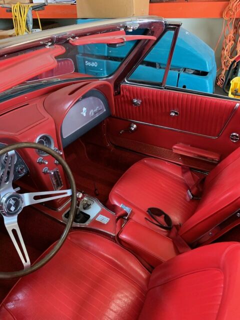 1964 Red Chevrolet Corvette Convertible