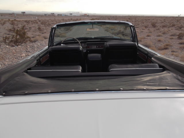 1965 White Chrysler Imperial Convertible