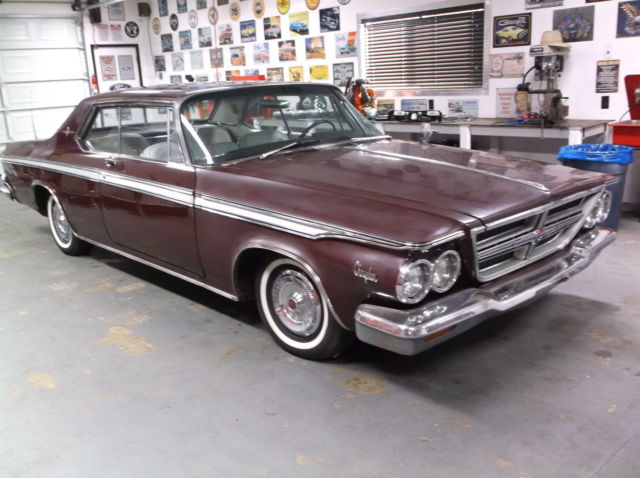 1964 White Chrysler 300 Series 2 door hard top