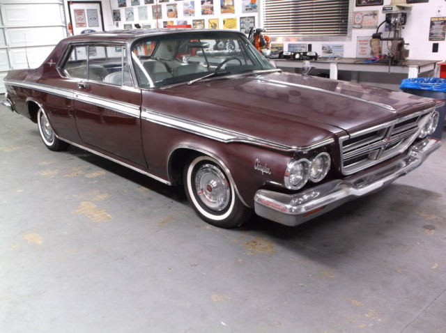 1964 White Chrysler 300 Series 2 door hard top