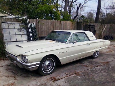 1964 White Ford Thunderbird Coupe