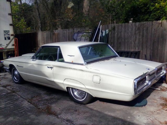 1964 White Ford Thunderbird Coupe