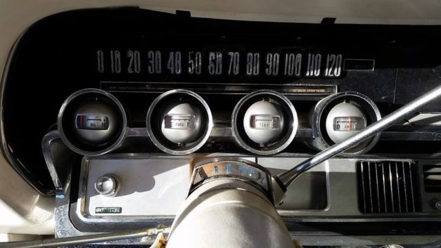 1964 White Ford Thunderbird Coupe