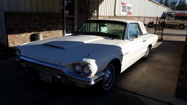 1964 White Ford Thunderbird Coupe