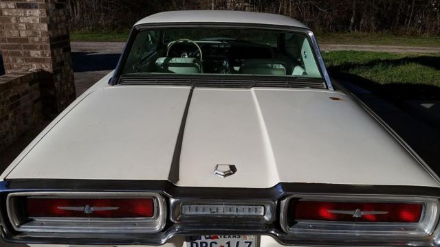 1964 White Ford Thunderbird Coupe