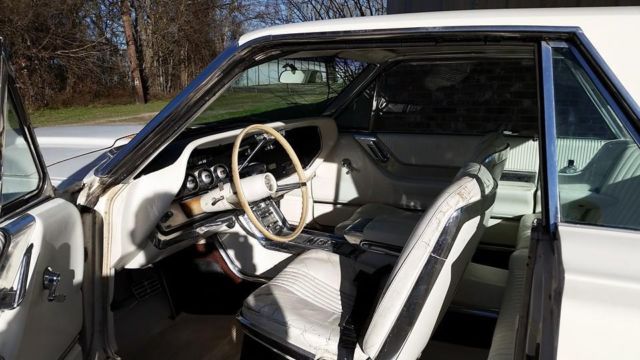 1964 White Ford Thunderbird Coupe