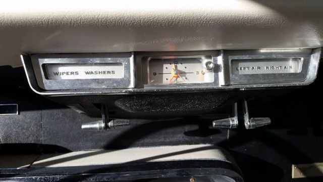 1964 White Ford Thunderbird Coupe