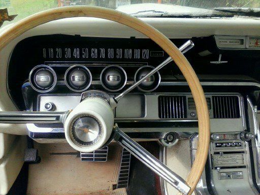 1964 White Ford Thunderbird Coupe