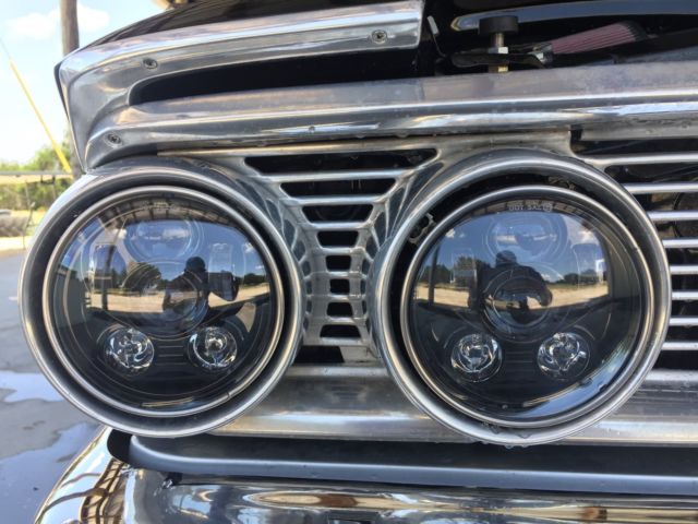 1964 Black Ford Galaxie Convertible