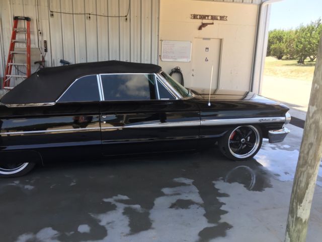 1964 Black Ford Galaxie Convertible