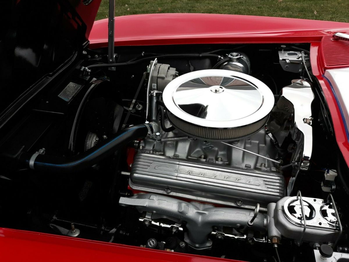 1964 Red Chevrolet Corvette Convertible