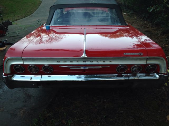 1964 Red Chevrolet Impala