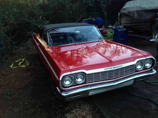 1964 Red Chevrolet Impala