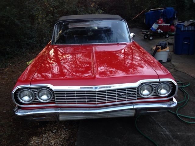 1964 Red Chevrolet Impala