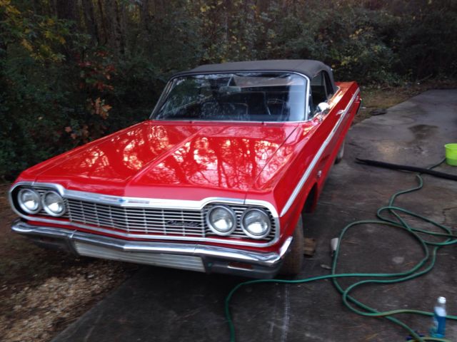 1964 Red Chevrolet Impala