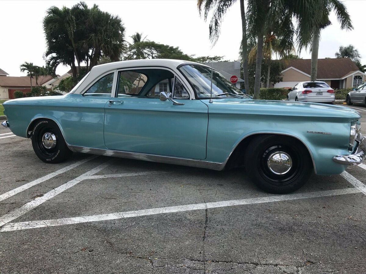1964 Blue Chevrolet Corvair Coupe