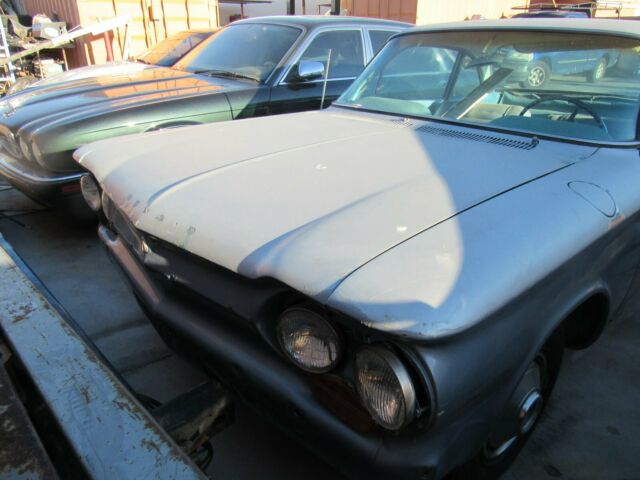 1964 Blue Chevrolet Corvair Coupe