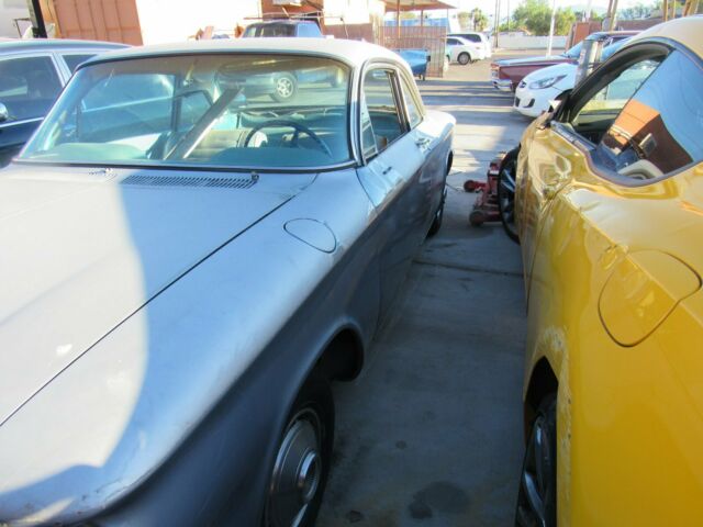 1964 Blue Chevrolet Corvair Coupe