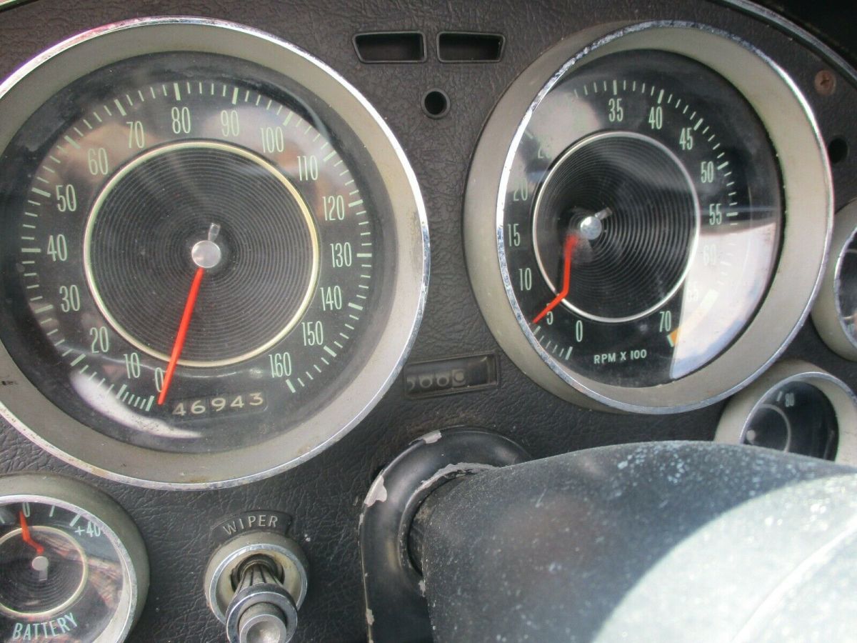 1964 Blue Chevrolet Corvette Convertible