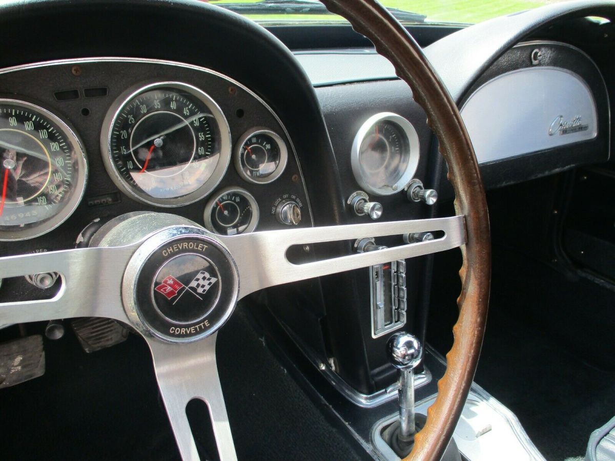 1964 Blue Chevrolet Corvette Convertible