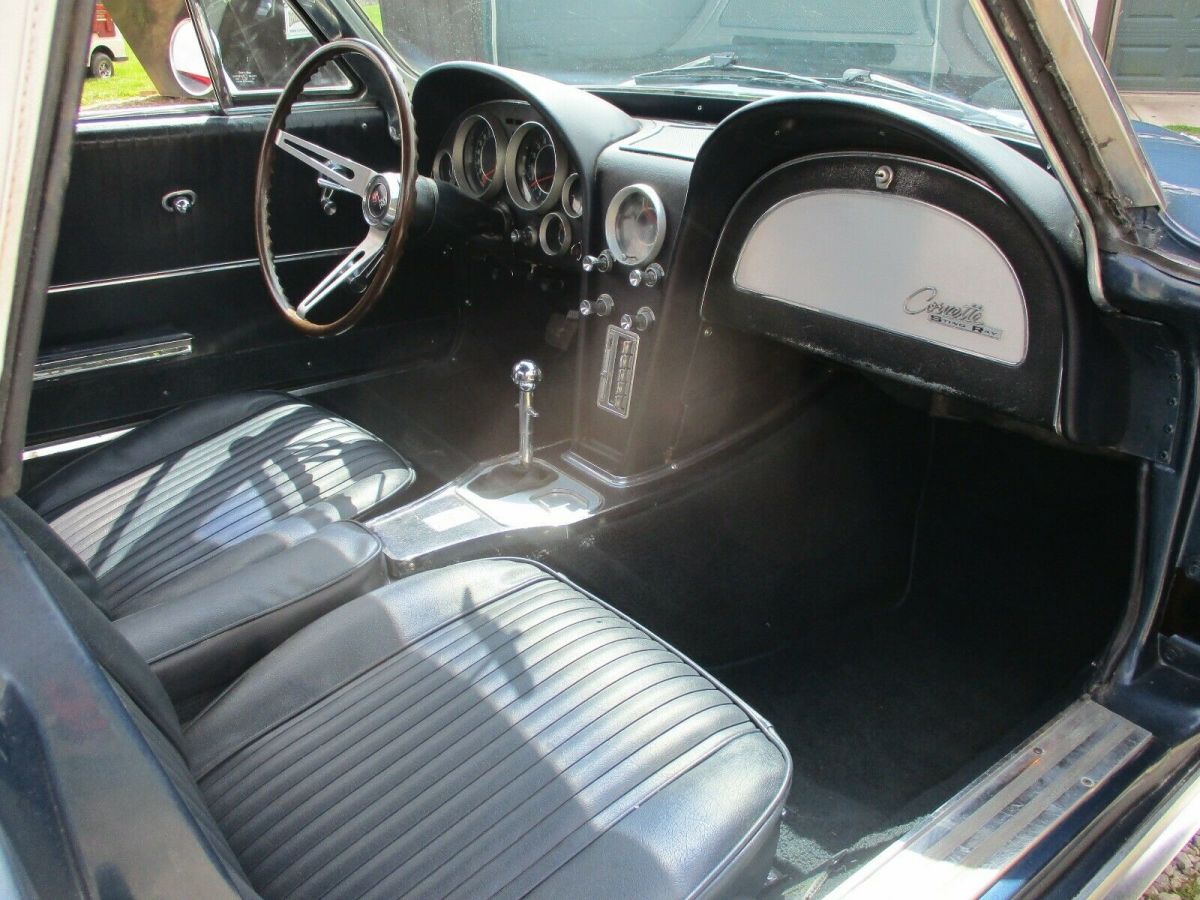 1964 Blue Chevrolet Corvette Convertible